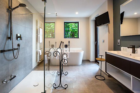 Superiozimmer mit Balkon im Bayerischen Wald